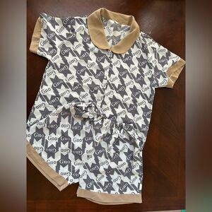 women's shorts and shirt set size 3